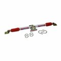 Superjock 9219 Dual Steering Stabilizer- Silver With Black Boot And Bracket SU3559149
